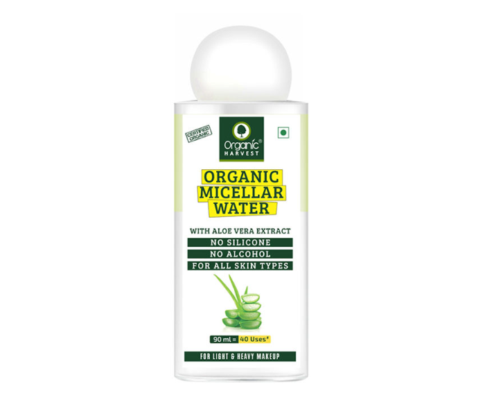 Organic Harvest 90 ml Organic Micellar Water with Aloe Vera Extract - Zoom Image 1