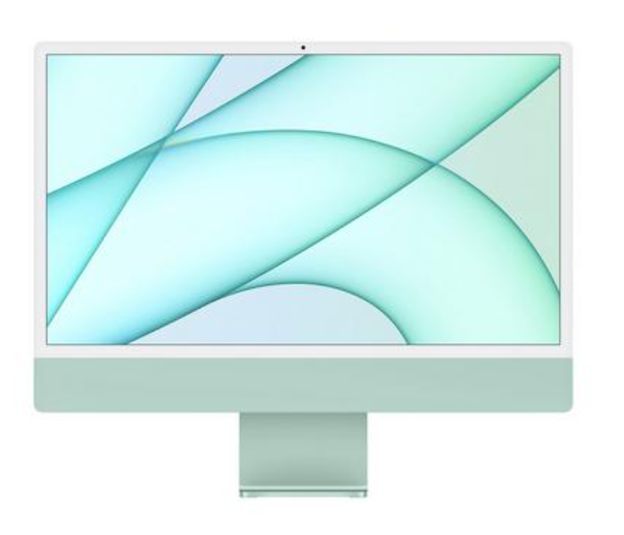 Apple iMac MJV83 24 inch AIO 2021 Apple M1 Chip 8GB RAM 256GB macOS - Green - Zoom Image 1