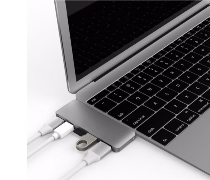 HyperDrive GN28 Thunderbolt 3 Type C hub for Macbook Pro - Grey - Zoom Image 5