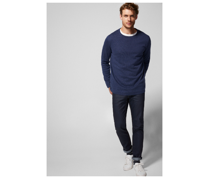 Springfield 006483112 Medium Knitwear for Men - Medium Blue - Zoom Image