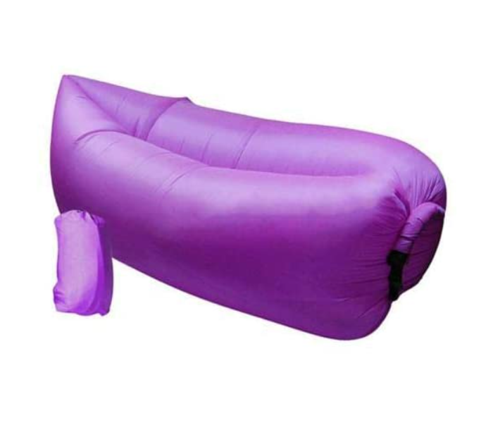 Outdoor Hangout Fast Inflatable Sleeping Bed Sofa - Purple - Zoom Image 1