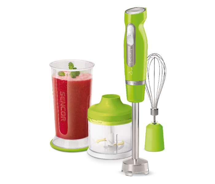 Sencor SHB 4461GR 1000W Hand Blender Set - Green - Zoom Image 1