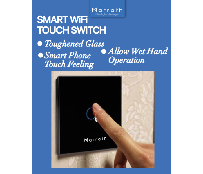  Marrath Smart Wifi Touch Switch 1 Gang - Zoom Image 5