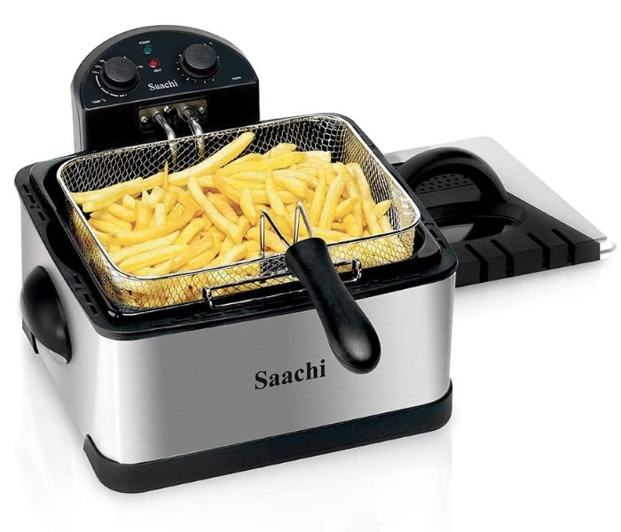 Saachi DF4764T 2000W 6 Litre Non Stick Deep Fryer - Silver - Zoom Image