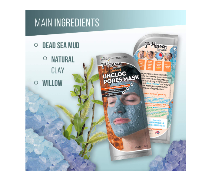 7th Heaven Unclog Pores Mask for Men - Zoom Image 3