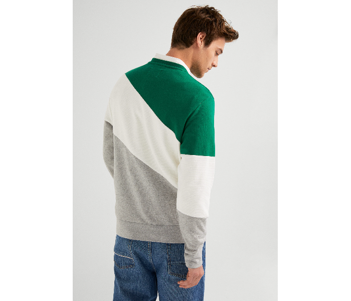 Springfield 009512522 XXL Sweatshirt for Men - Green - Zoom Image 2