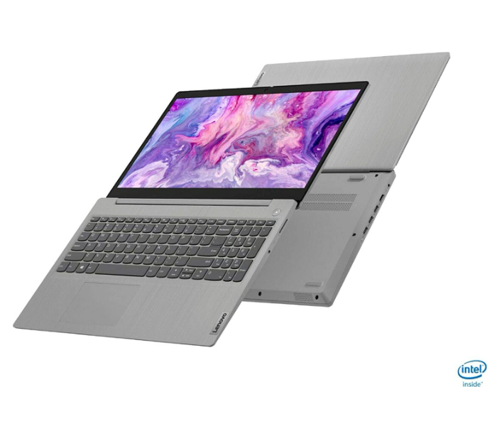 Lenovo Ideapad 3 15.6 Inch FHD Intel Core i7-10510U Processor 16GB RAM 512GB SSD NVIDIA GeForce 2GB MX330 Graphics DOS - Grey - Zoom Image 2