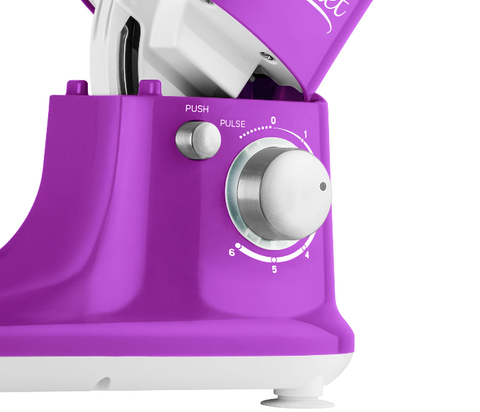 Sencor STM 3625VT 600W 4 Litre Stand Mixer - Purple and Silver - Zoom Image 4