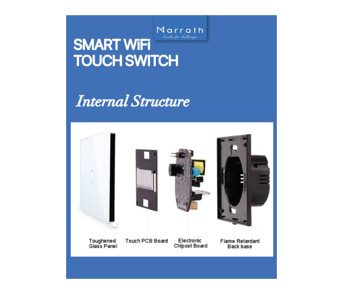  Marrath Smart Wifi Touch Switch 4 Gang - Zoom Image 8