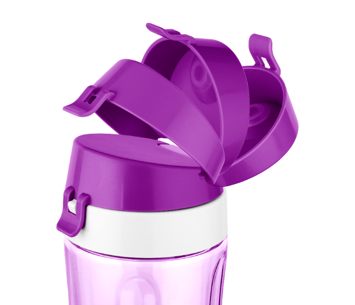 Sencor SBL 2205VT 600ml Impact Resistant Smoothie Maker Bottles - Violet and White(duplicate) - Zoom Image 6