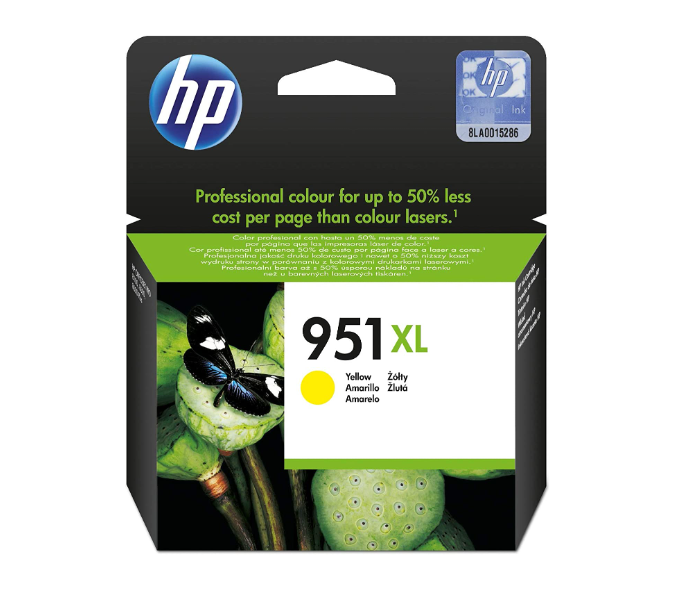 HP CN048AE 951XL Original Ink Advantage Cartridge - Yellow - Zoom Image