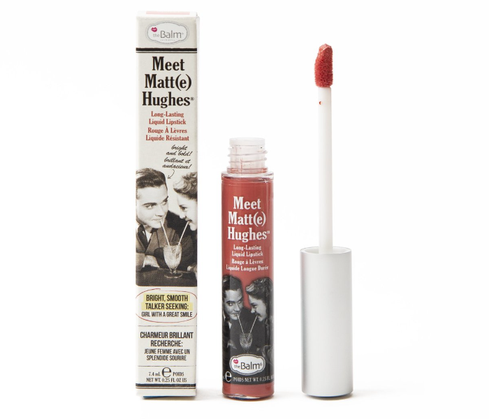 The Balm TBM107COS00006 7.4ml Meet Matte Hughes Long Lasting Liquid Lipstick - Honest - Zoom Image