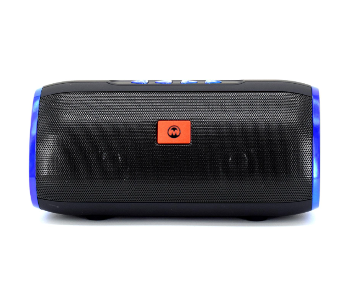 Microdigit MRS380T Mini Portable Bluetooth Speaker - Black and Blue - Zoom Image 4