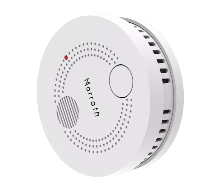 Marrath Smart Wi-Fi Smoke Sensor And Fire Alarm - White - Zoom Image 3