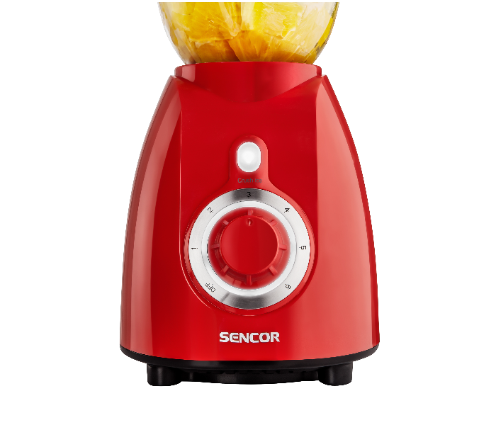 Sencor SBL 5372RD 500W 1.7 Litre 6 Speed Glass Blender - Red - Zoom Image 6