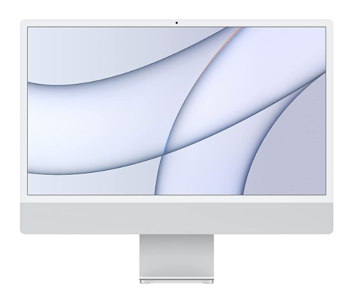 Apple iMac 24 Inch 2021 Z12R001DM M1 Chip 16GB RAM 2TB Storage - Silver - Zoom Image 1