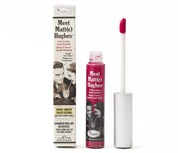 The Balm TBM107COS00008 7.4ml Meet Matte Hughes Liquid Lipstick - Sentimental - Zoom Image