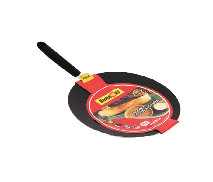 Homeway HW241 30cm Nonstick Concave Tawa - Black - Zoom Image 1