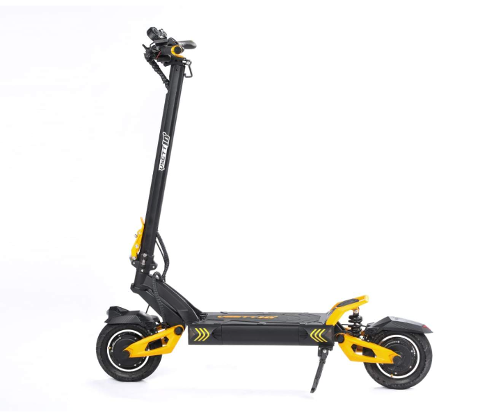 For All 2800W VSETT 10 Plus Foldable Electric Scooter - Black and Yellow - Zoom Image 3