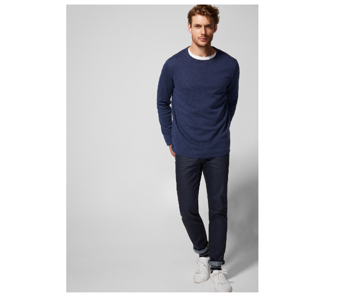 Springfield 006483112 XXL Knitwear for Men - Medium Blue - Zoom Image