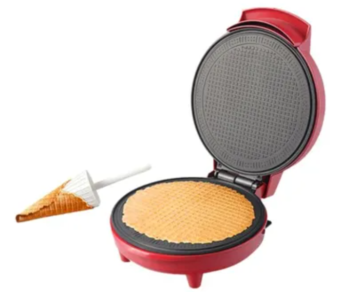 Saachi NL-CN2352 700W 20cm Waffle Cone Maker -Red - Zoom Image 2