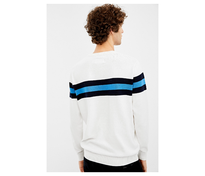 Springfield 006621496 XL Knitwear for Men - Ivory - Zoom Image 3