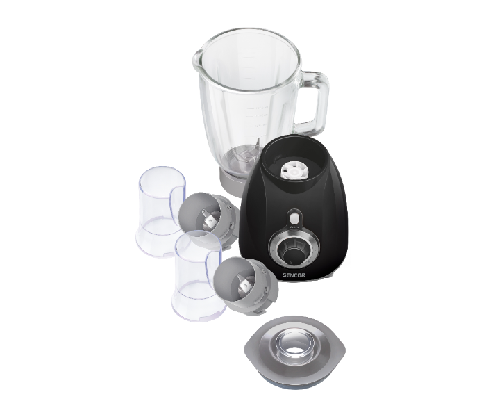 Sencor SBL 5371BK 500W 1.7 Litre 6 Speed Glass Blender - Black - Zoom Image 4