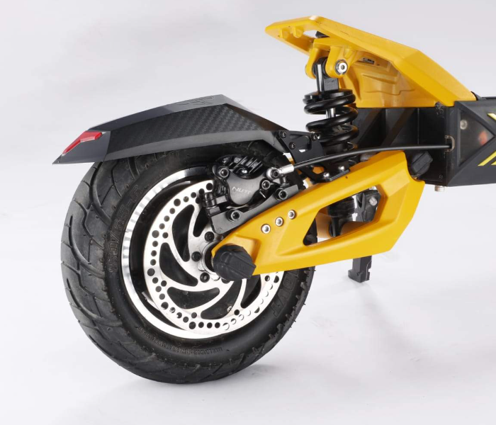 For All 2800W VSETT 10 Plus Foldable Electric Scooter - Black and Yellow - Zoom Image 7