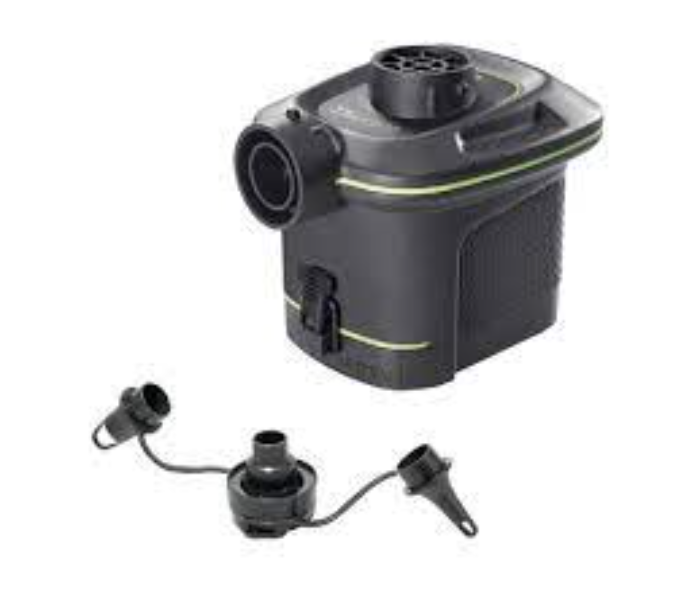 Intex 66638 420 L/Min 3 Interconnecting Nozzles Quick-fill Battery Pump - Black - Zoom Image 2