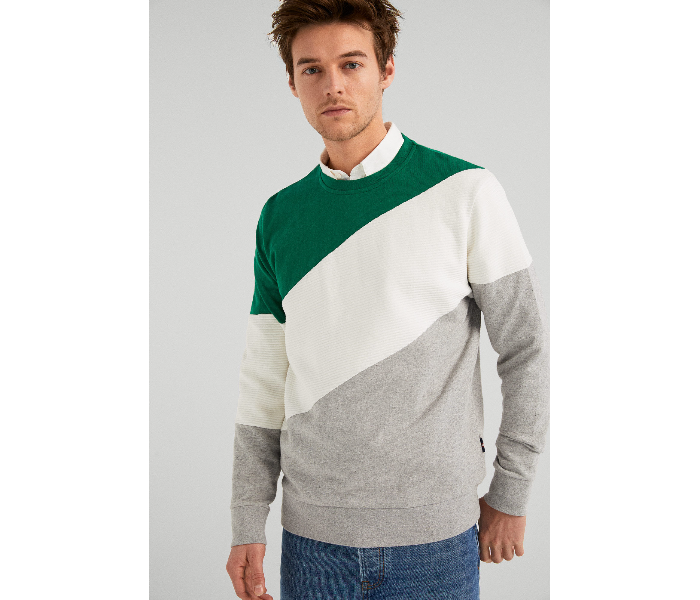 Springfield 009512522 XXL Sweatshirt for Men - Green - Zoom Image 1