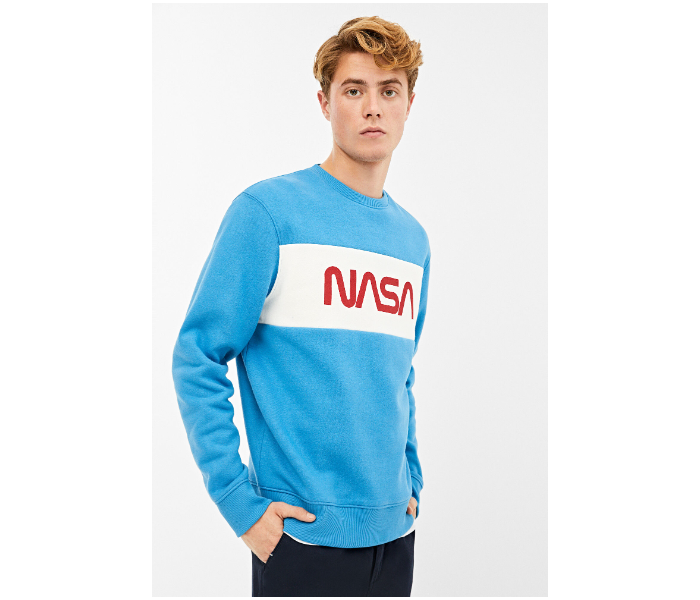 Springfield 009628884 XXL Sweatshirt for Men - Blue - Zoom Image 1