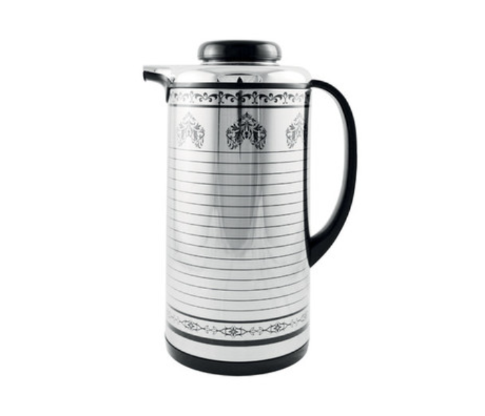 Homeway HW1165VFP 1.3 Litre Vacuum Flask   - Black and Silver - Zoom Image