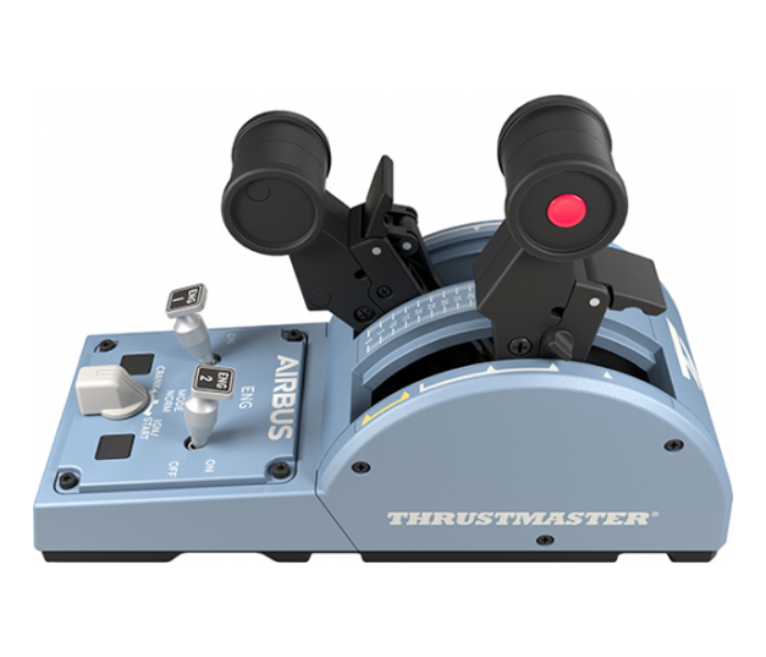 Thrustmaster TM-JSTK-TCA-QUAD Quadrant Airbus Edition Console - Black and Blue - Zoom Image 2