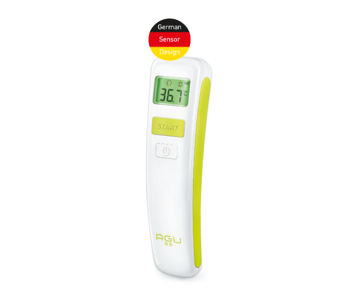 Agu Baby AGU NC8 Non Contact Thermometer - Green and White - Zoom Image