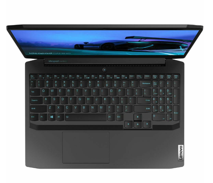 Lenovo Ideapad Gaming 3 15.6 Inch FHD AMD Ryzen 7-4800H Processor 8GB RAM 512GB SSD Plus 1TB HDD GTX 1650Ti Graphics Windows 10 - Onyx Black - Zoom Image 2