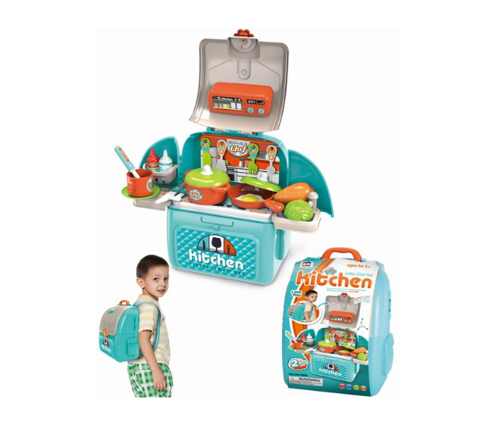 New Year Centre 008-966A 2In1 Little Kitchen Play Set for Kids - Zoom Image