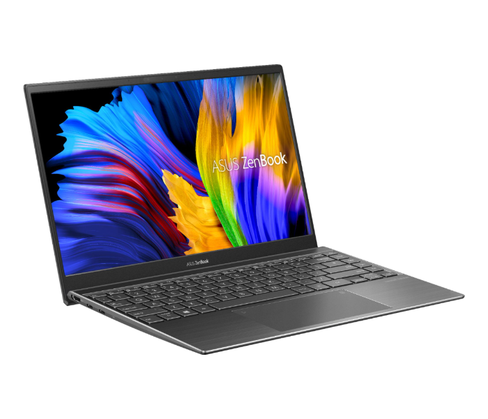 Asus Zenbook Q408UG-211-BL 14 Inch FHD AMD Ryzen 5-5500U 8GB RAM 256GB SSD 2GB NVIDIA GeForce MX450 Windows 10 - Grey - Zoom Image 2