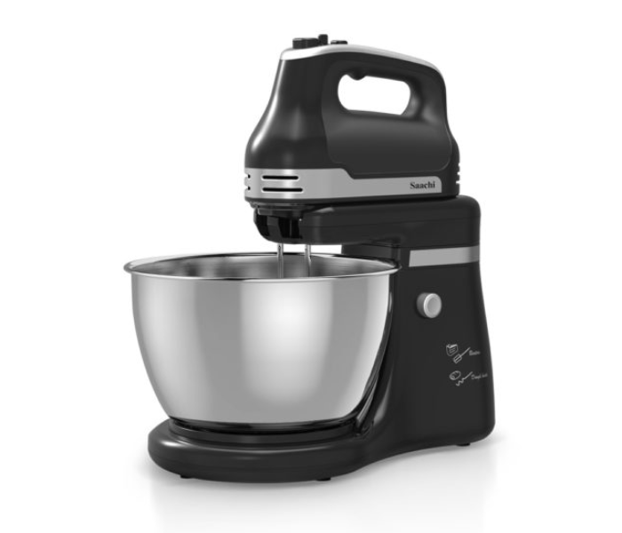 Saachi NL-HM-4173 400W 4.5 Litre Hand Mixer with Rotating Mixer Head - Black - Zoom Image 1