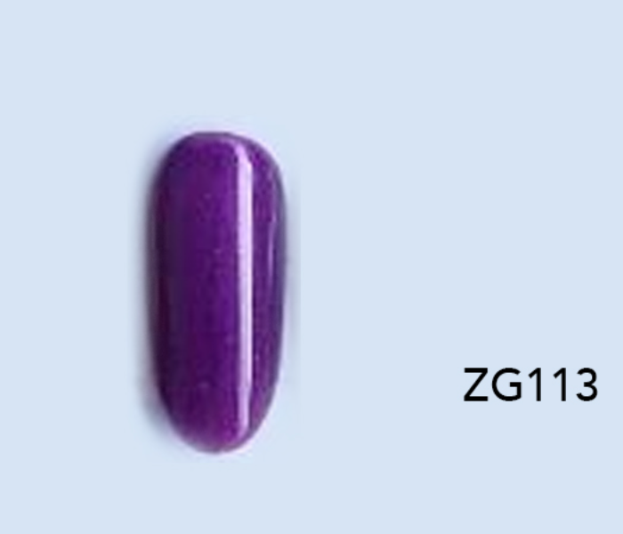 D Ellse ZG113 15ml Professional Glitter Gel Nail Polish - Violet - Zoom Image 7