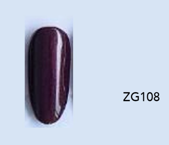 D Ellse ZG108 15ml Professional Glitter Gel Nail Polish - Violet - Zoom Image 7