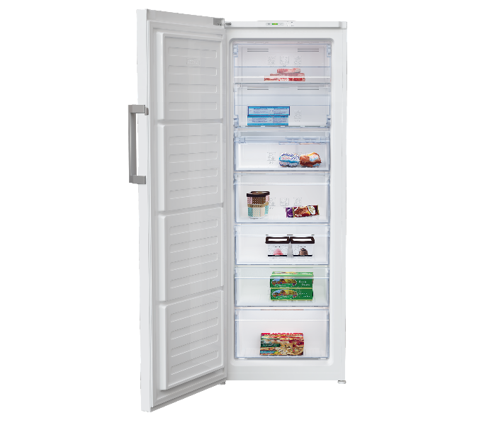 Beko RFNE320L24W 250 Litre Upright Single Door Freezer - White - Zoom Image 3