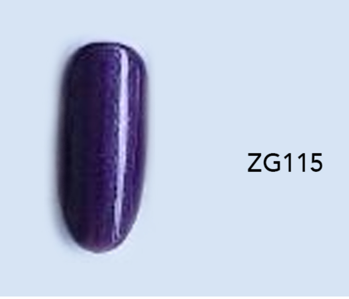 D Ellse ZG115 15ml Professional Glitter Gel Nail Polish - Violet - Zoom Image 7