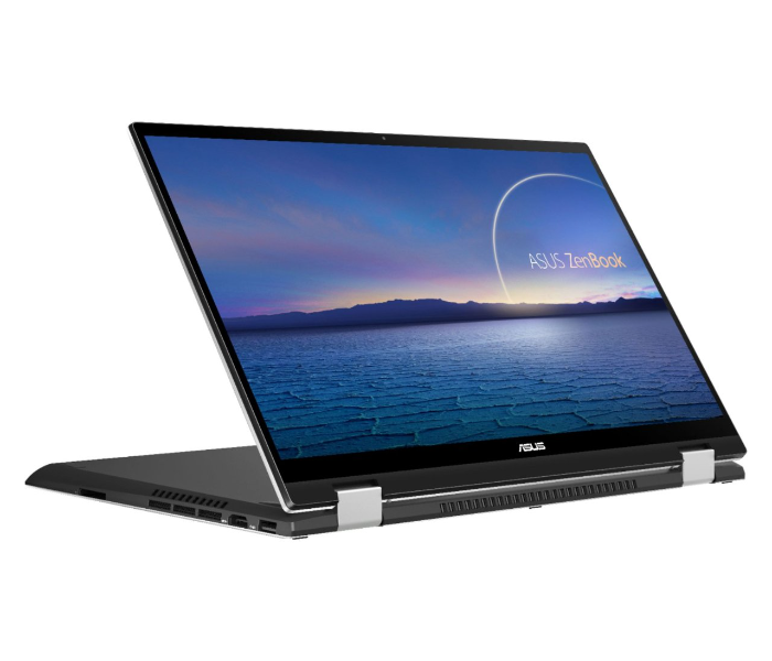 Asus Zenbook Flip Q528EH-202 15.6 Inch FHD Touchscreen Intel Core i7-1165G7 Processor 16GB RAM 512GB SSD 4GB NVIDIA GeForce GTX1650 MaxQ Windows 10 - Grey - Zoom Image 1