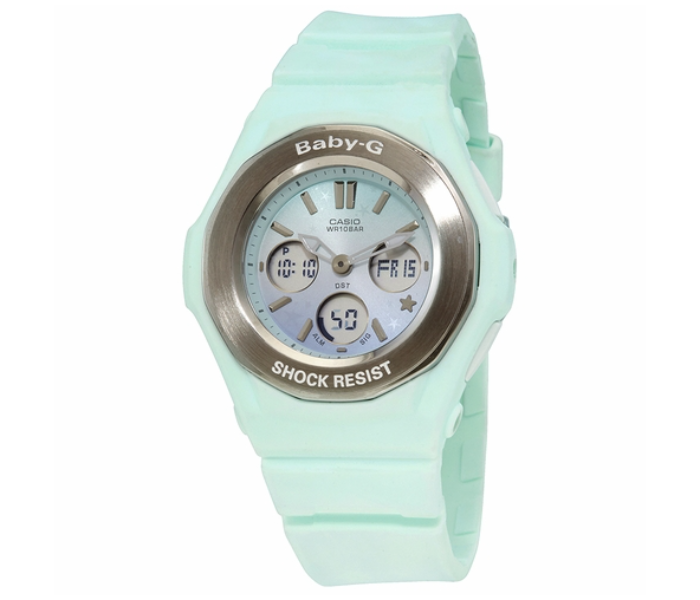 Casio Baby-G BGA-100ST-3ADR Satrry Sky Series Analog-Digital Sports  Watch For Women - Pastel Green - Zoom Image