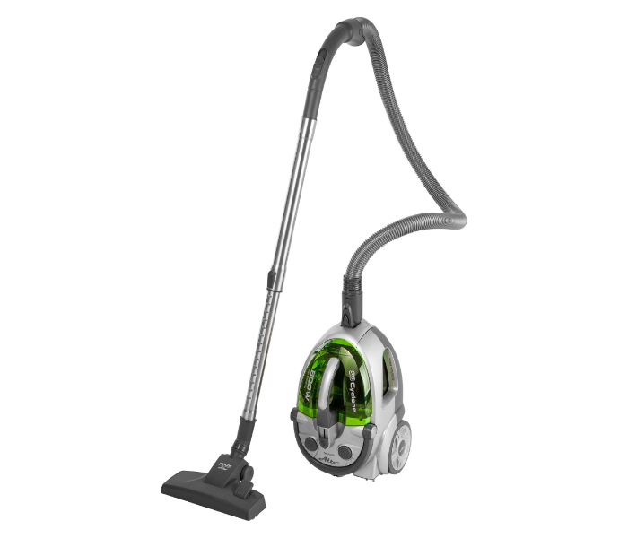 Sencor SVC 730GR 800W Bagless Vacuum Cleaner - Green and Silver - Zoom Image 1