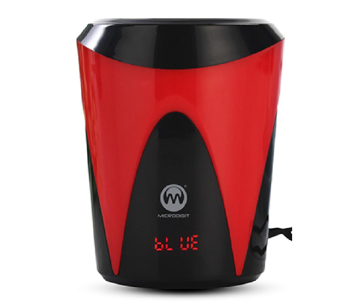 Microdigit MRS243T Mini Bluetooth Speaker - Red and Black - Zoom Image