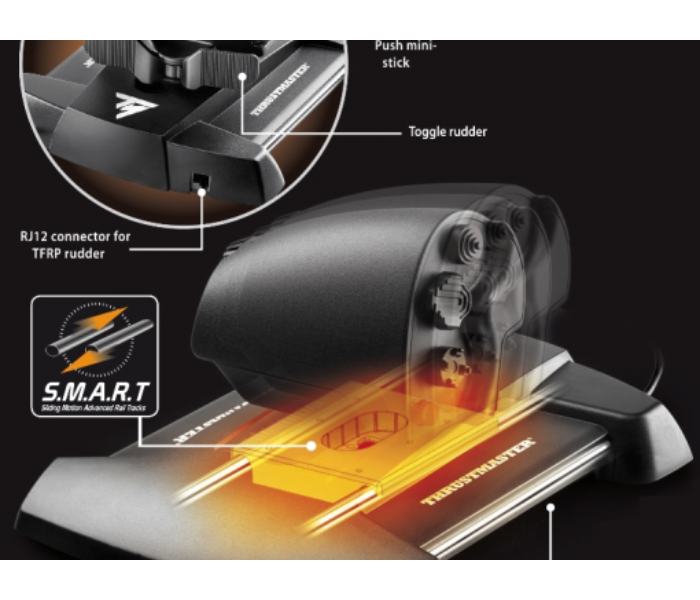 Thrustmaster T-16000M FCS Hotas Joystick - Black - Zoom Image 3