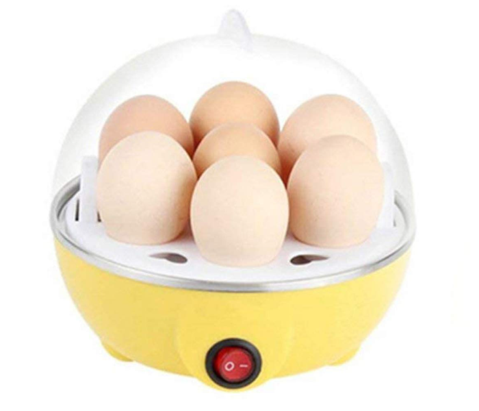 Generic Electric 7 Egg Poucher with Tray - Yellow - Zoom Image