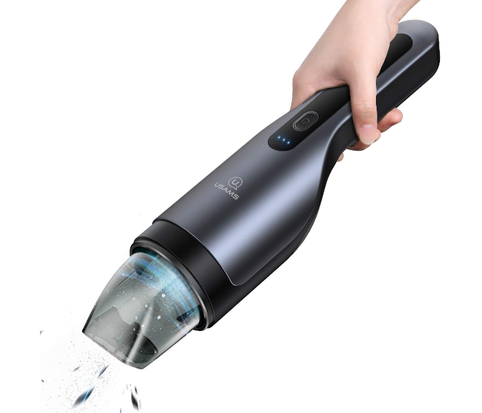 USAMS US-ZB108 Mini Handheld Portable Vacuum Cleaner - Black and Grey - Zoom Image 2