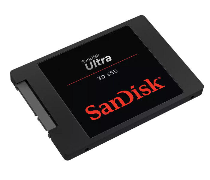 SanDisk SDSSDH3-500G-G25 500GB Ultra 3D SSD - Black - Zoom Image 3